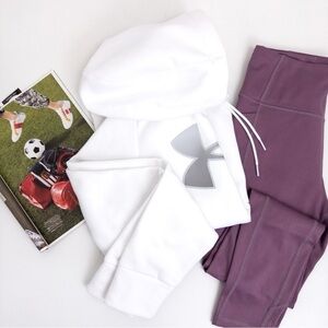Under Armour . White Hoodie